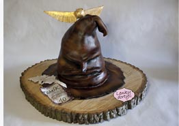 Moudrý klobouk dort